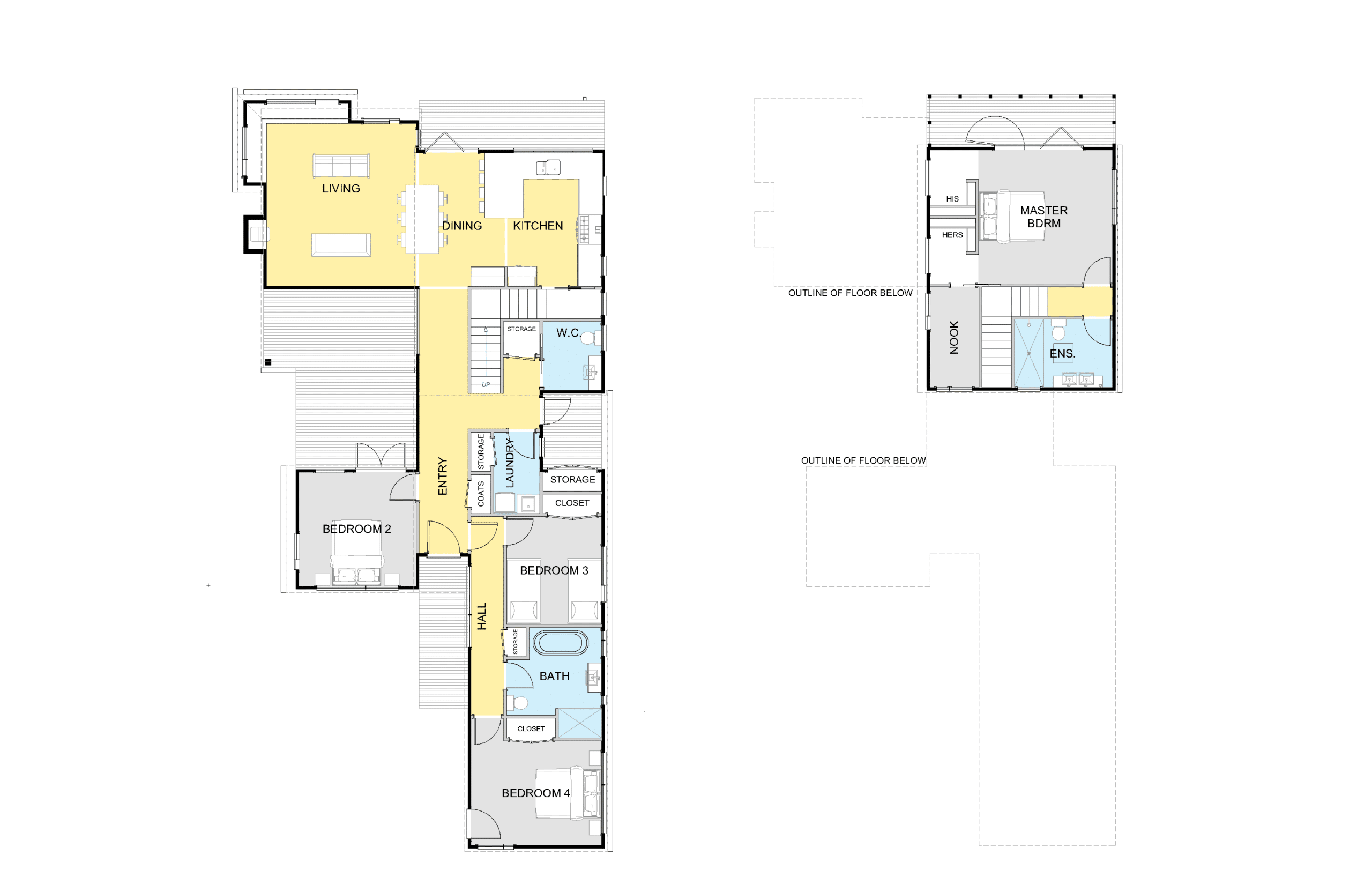 floor plan of a house