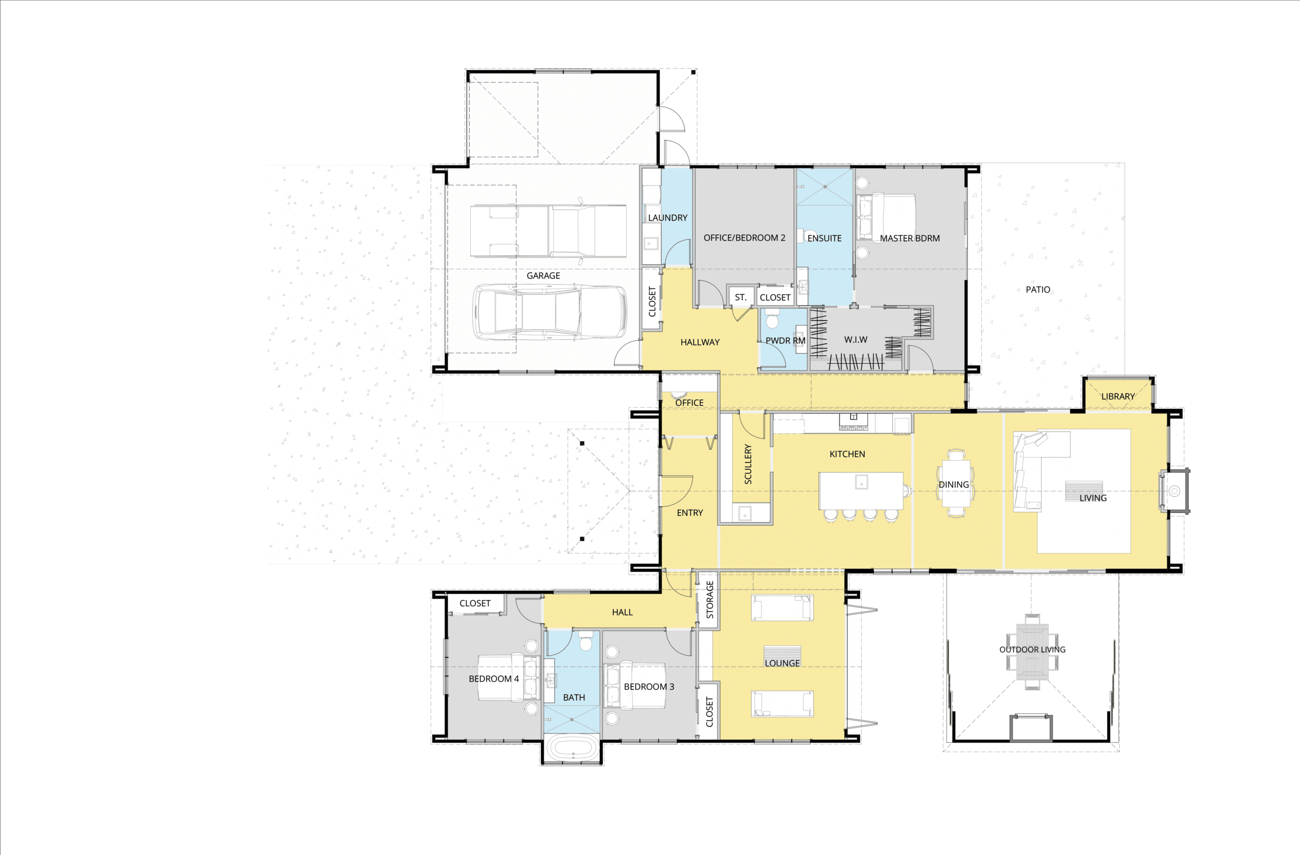 floor plan of a house