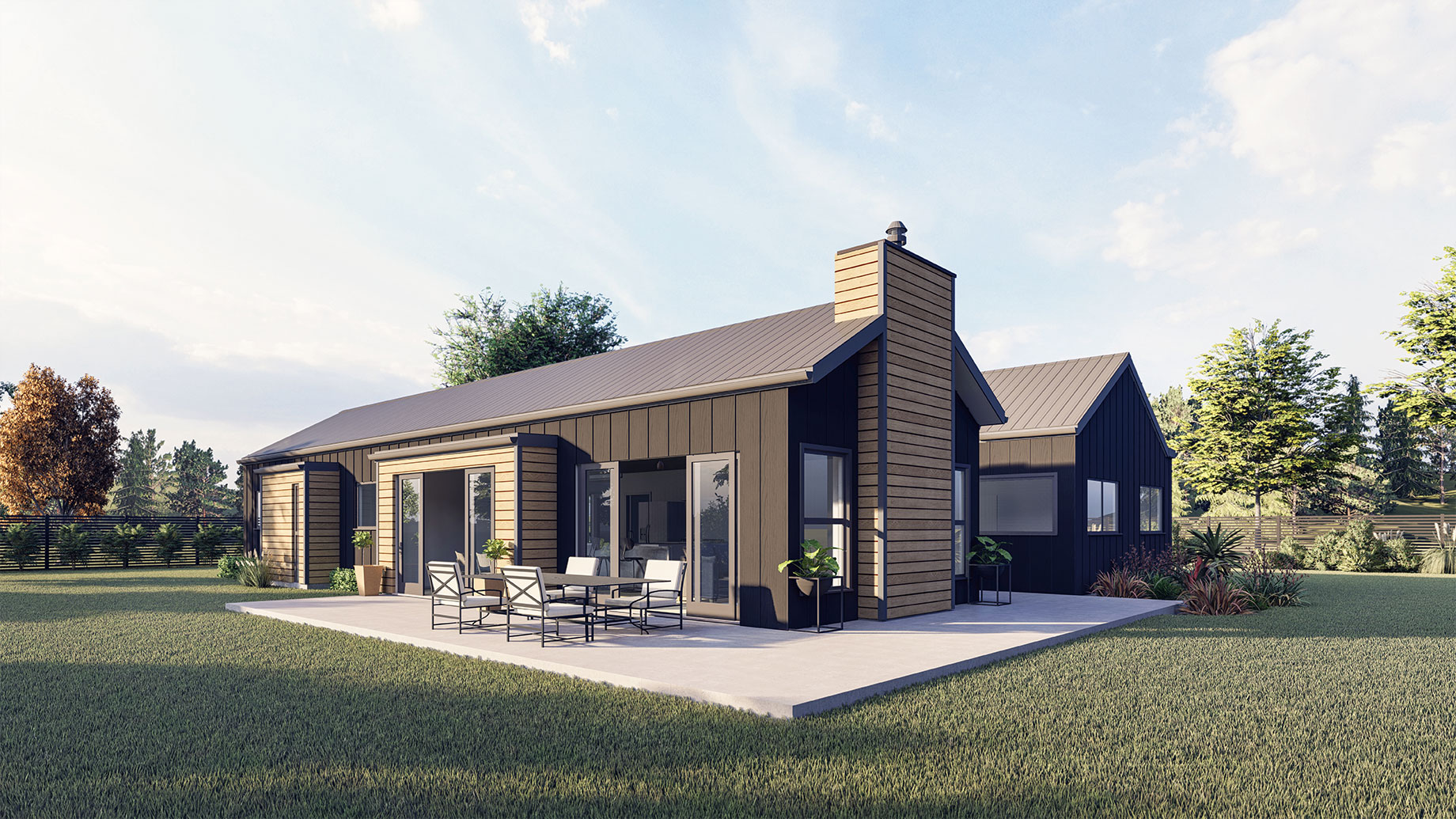 Rural house render