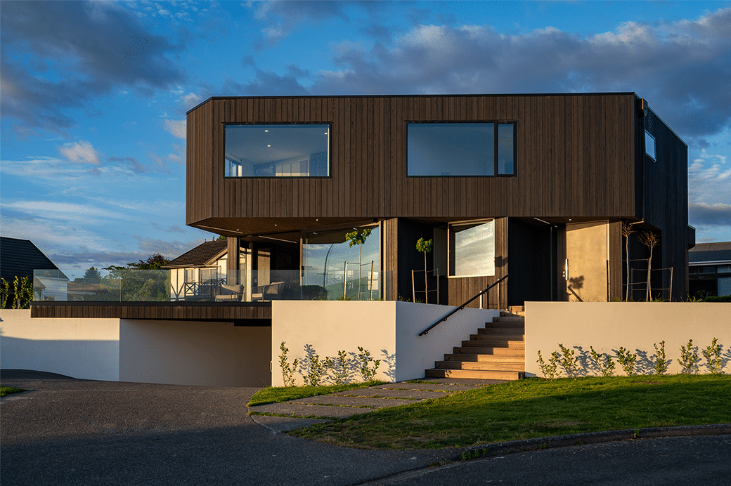 Design Builders Home, Dark Wood Sunset