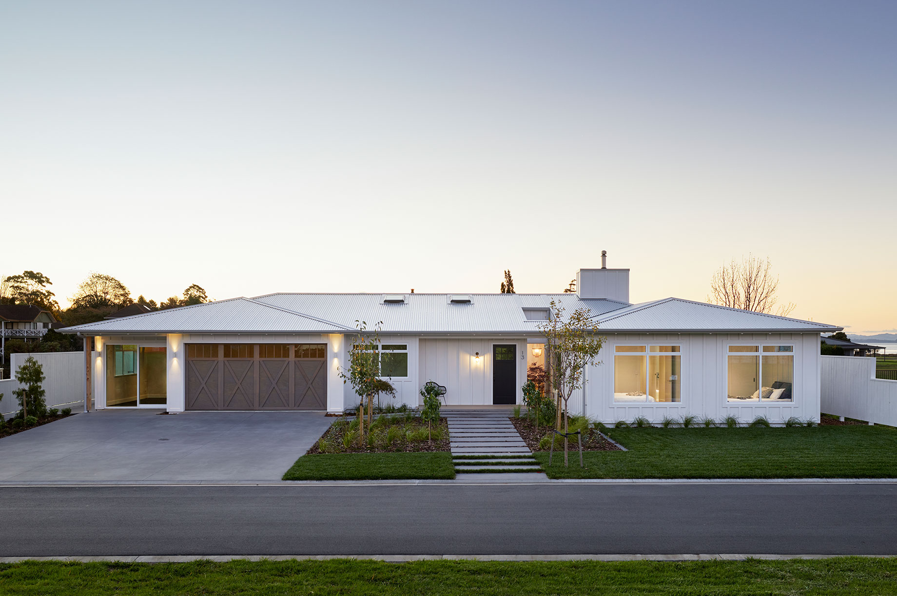 White house in Bay of Plenty