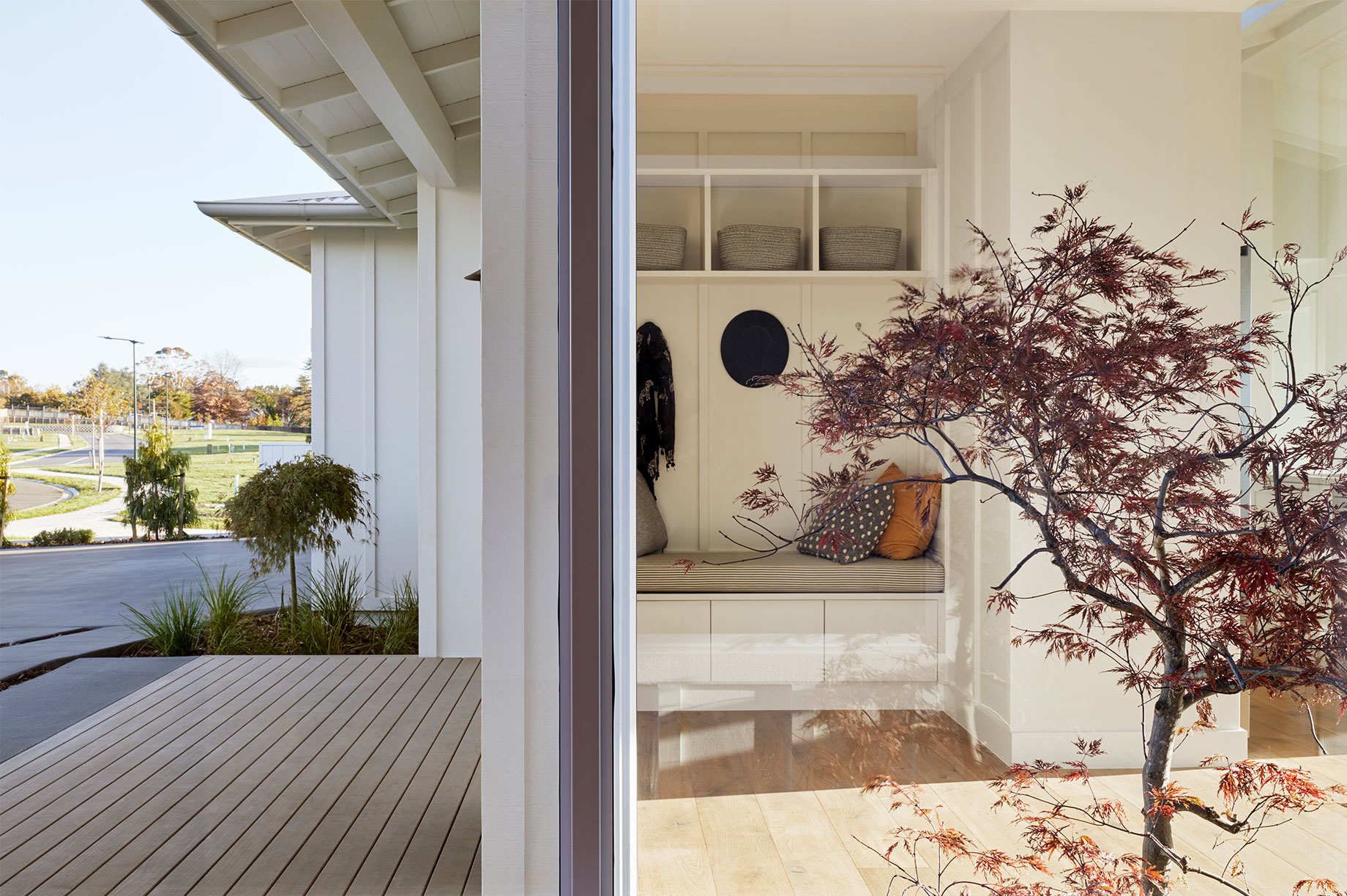 Bay of Plenty house entrance