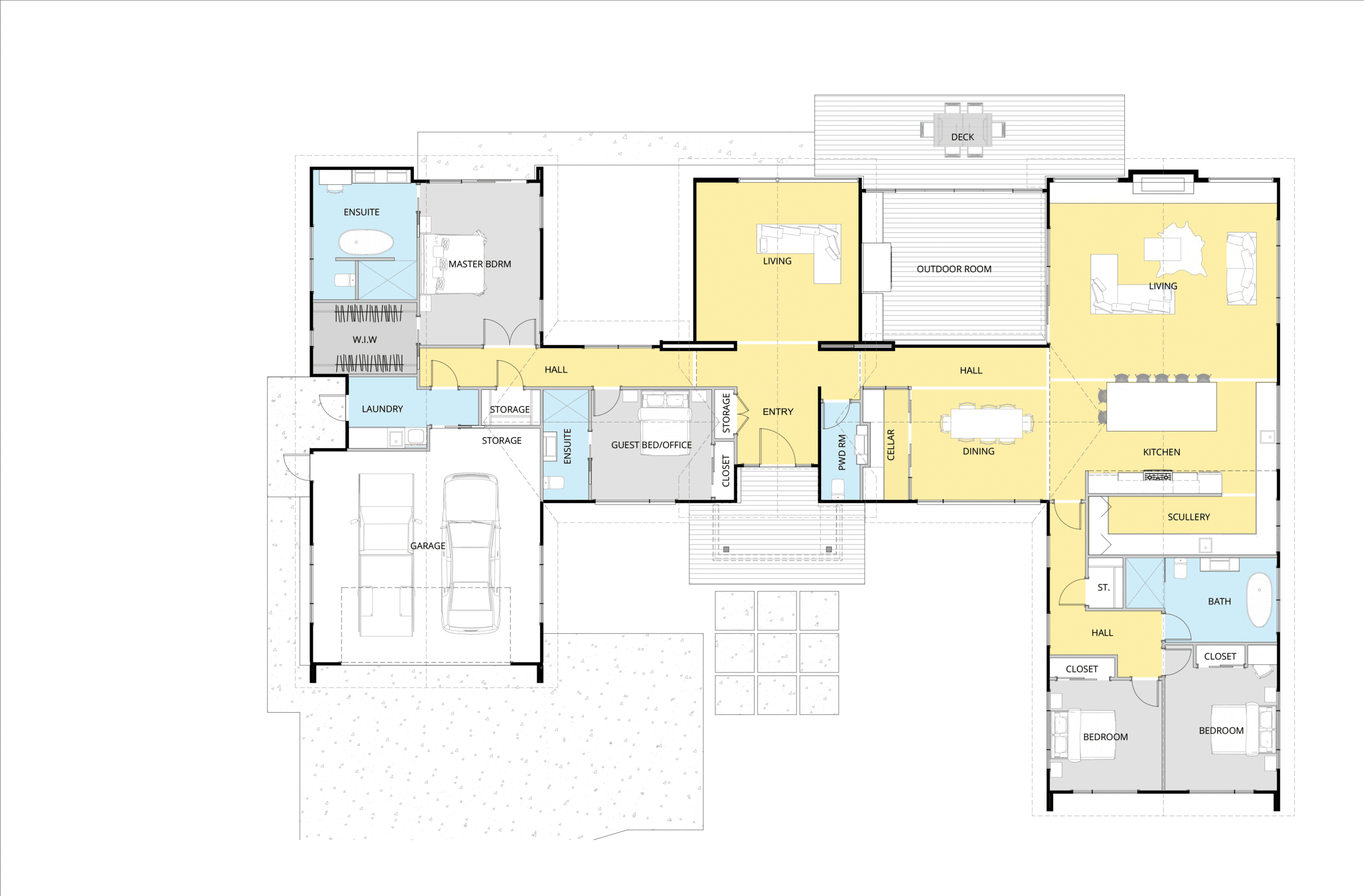 Showhome floor plan