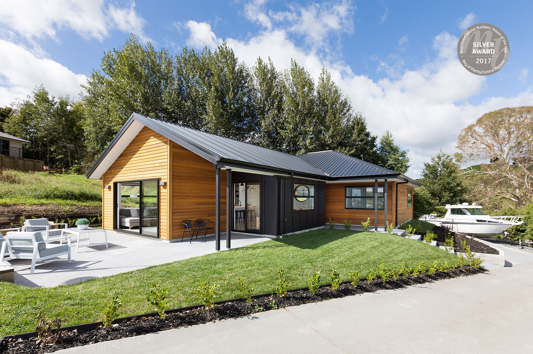 Award winning rural house exterior