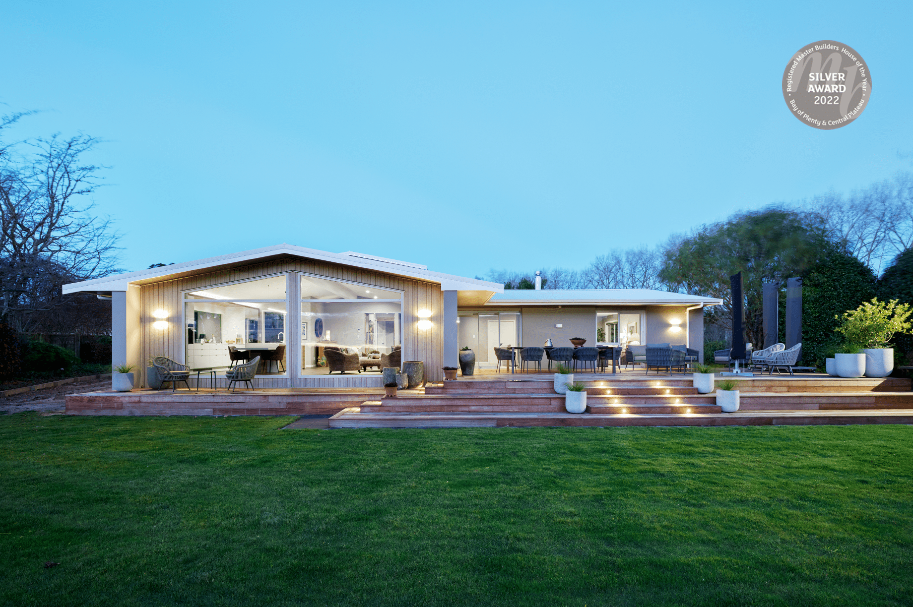 Shaw Blog - Silver Award Award winning home backyard exterior