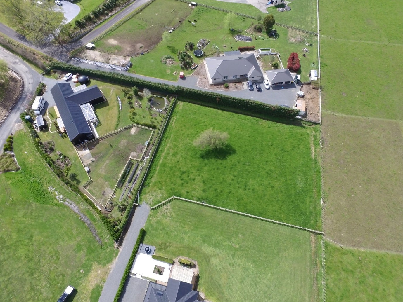 Waikato 5 Drone shot of land area