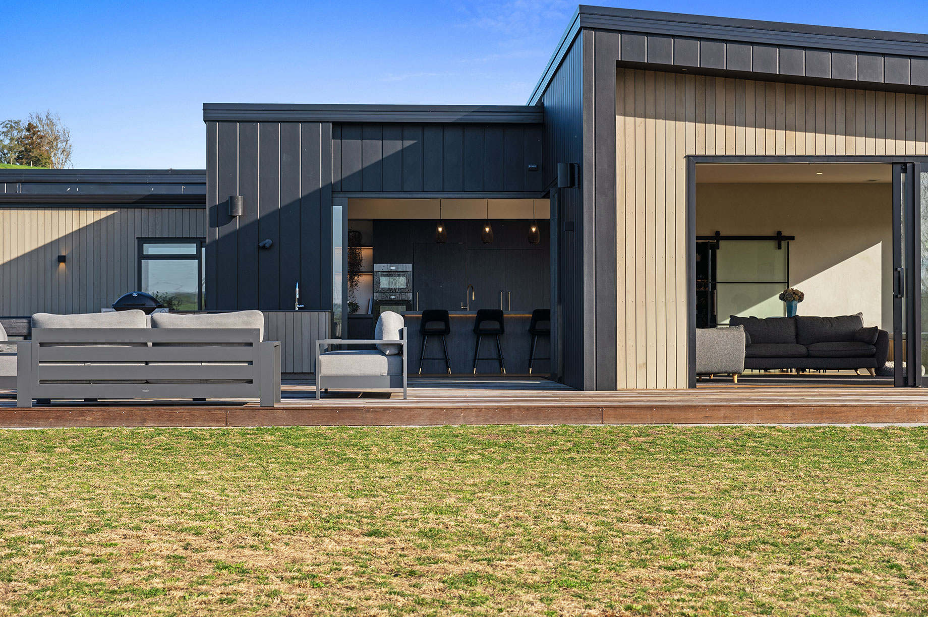 Modern house exterior