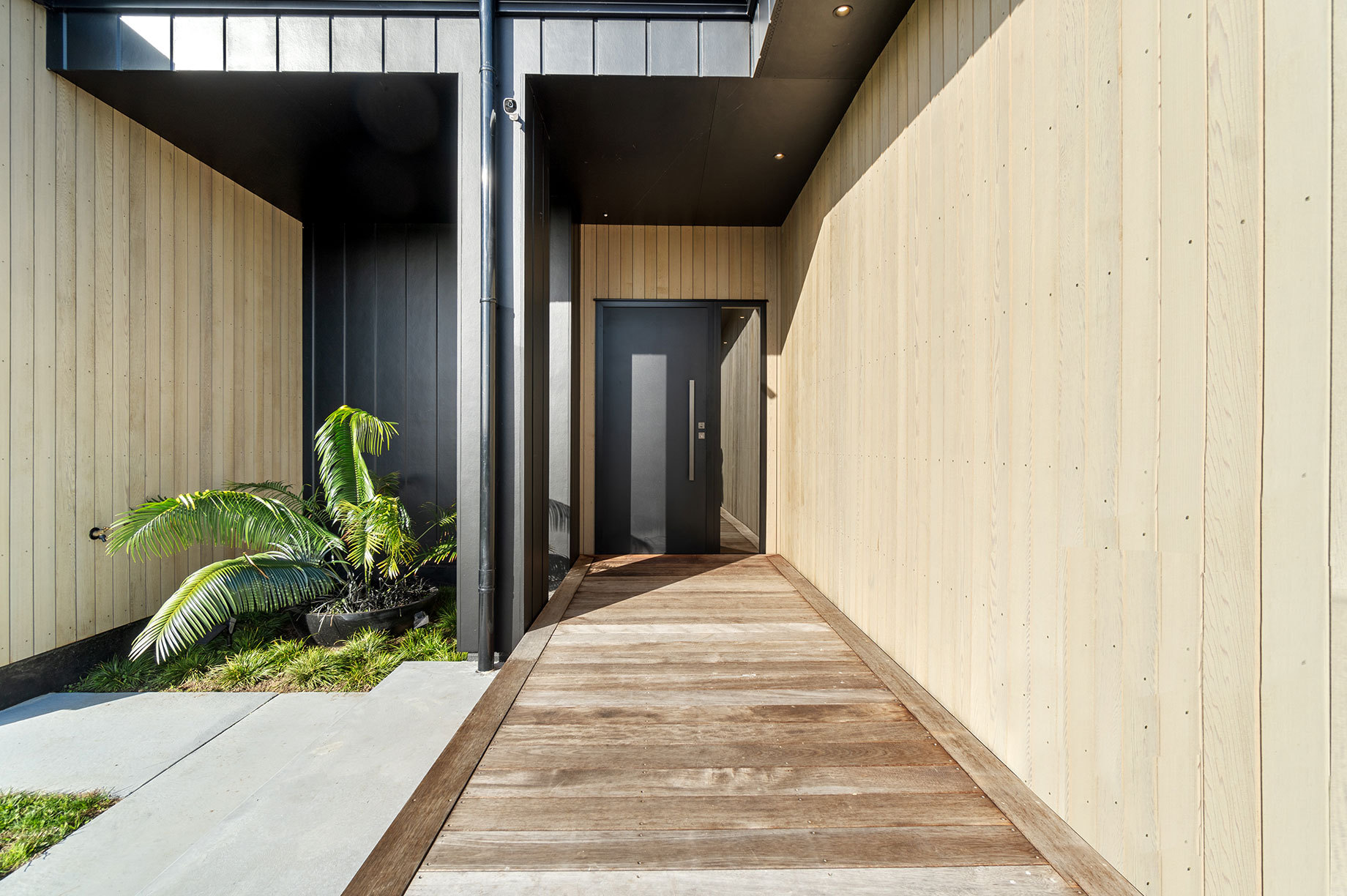 Waikato new build front entrance